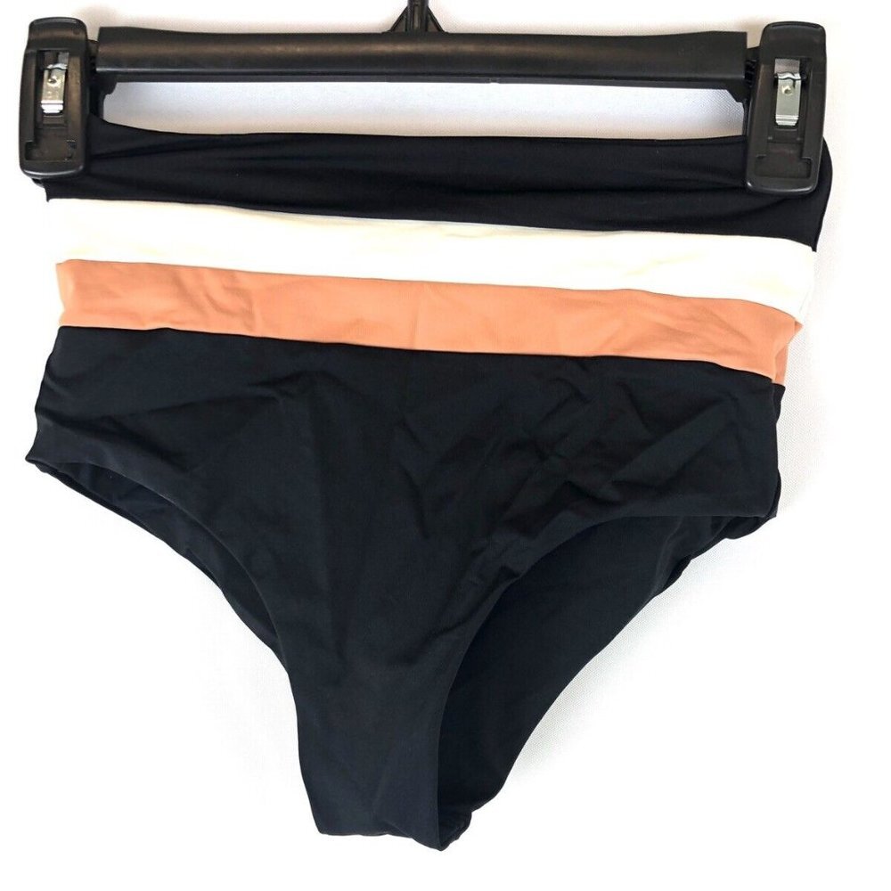 Lspace Womens Classic High Rise Swim Bottom Size Small